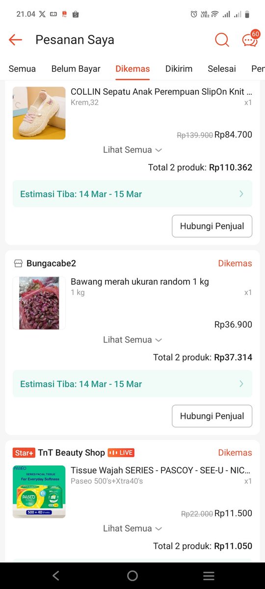 ucingmujaer00's tweet photo. @RacunBelanja Alhamdulillah masih ke bagian buat beli spatu, bawang merah and bombay persiapan masak lebaran takut bwg merah baput naek 😆 https://t.co/AKDrGasLa4