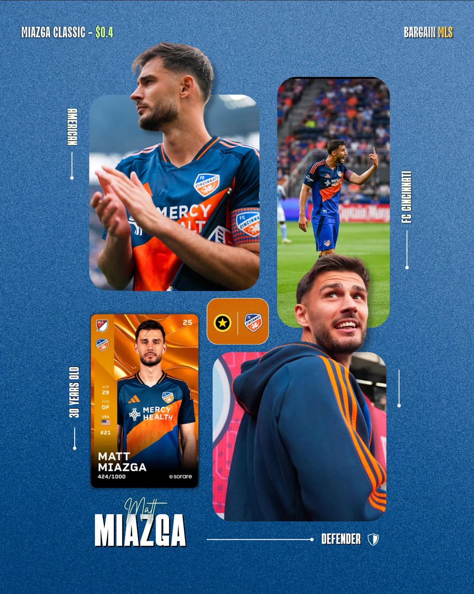 sorare__journey's tweet photo. 4 defenders for #MLS2026 on #Sorare 🇺🇸🗿
4 under the radar names to watch and follow as DEALS on the market! 🔍
#Reguilon & Miazga are currently recovering from injury, while #Westfield is our rising baller to keep an eye on! 👀🌱
#Sorare26 #SorareMLS #MajorLeagueSoccer https://t.co/q9fu0eCRLg