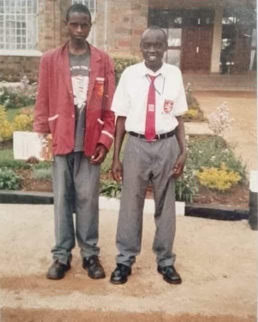 Nandi County senator Samson Cherargei while he was in Kapsabet Boys

Weuh 🤣 🤣 🤣