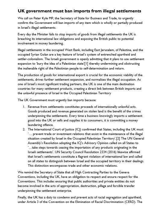 War on Want tweet media