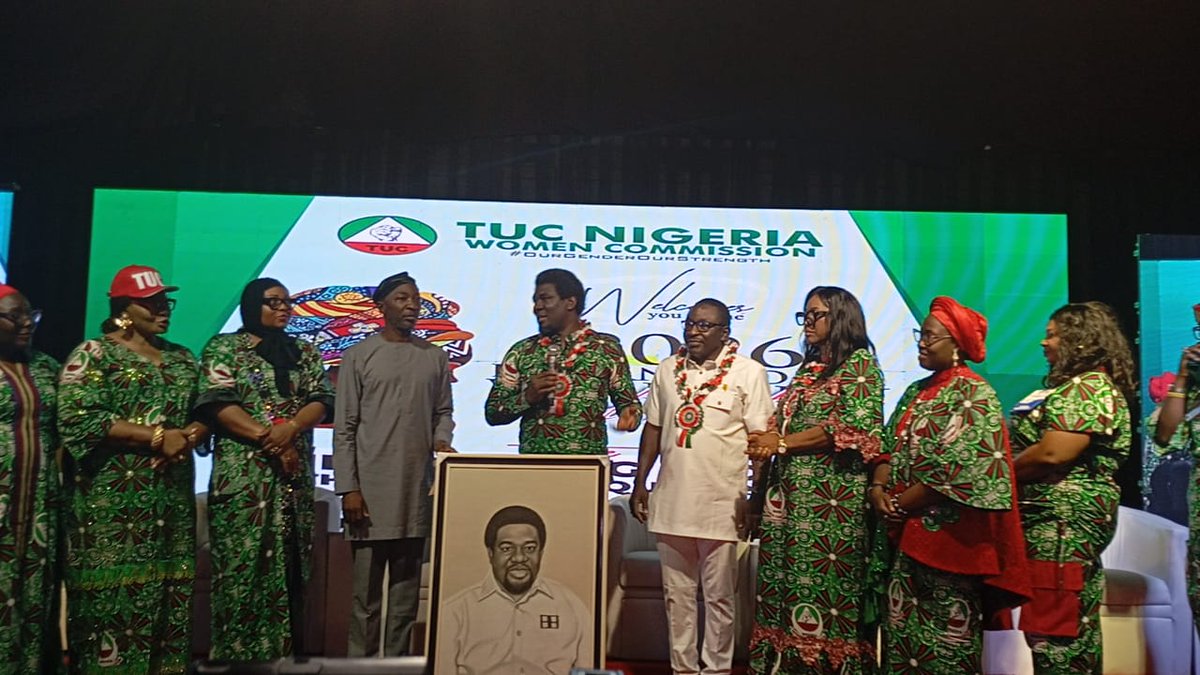 CongressTu56093's tweet photo. Impressions from the Trade Union Congress of Nigeria (TUC) Women's Commission 2026 International Women's Day Celebration at Top Rank Galaxy Hotel, Utako, Abuja. Theme: 'Empowering Women: The Path to Equal Rights and Economic Justice'. https://t.co/9ssycS6KJF