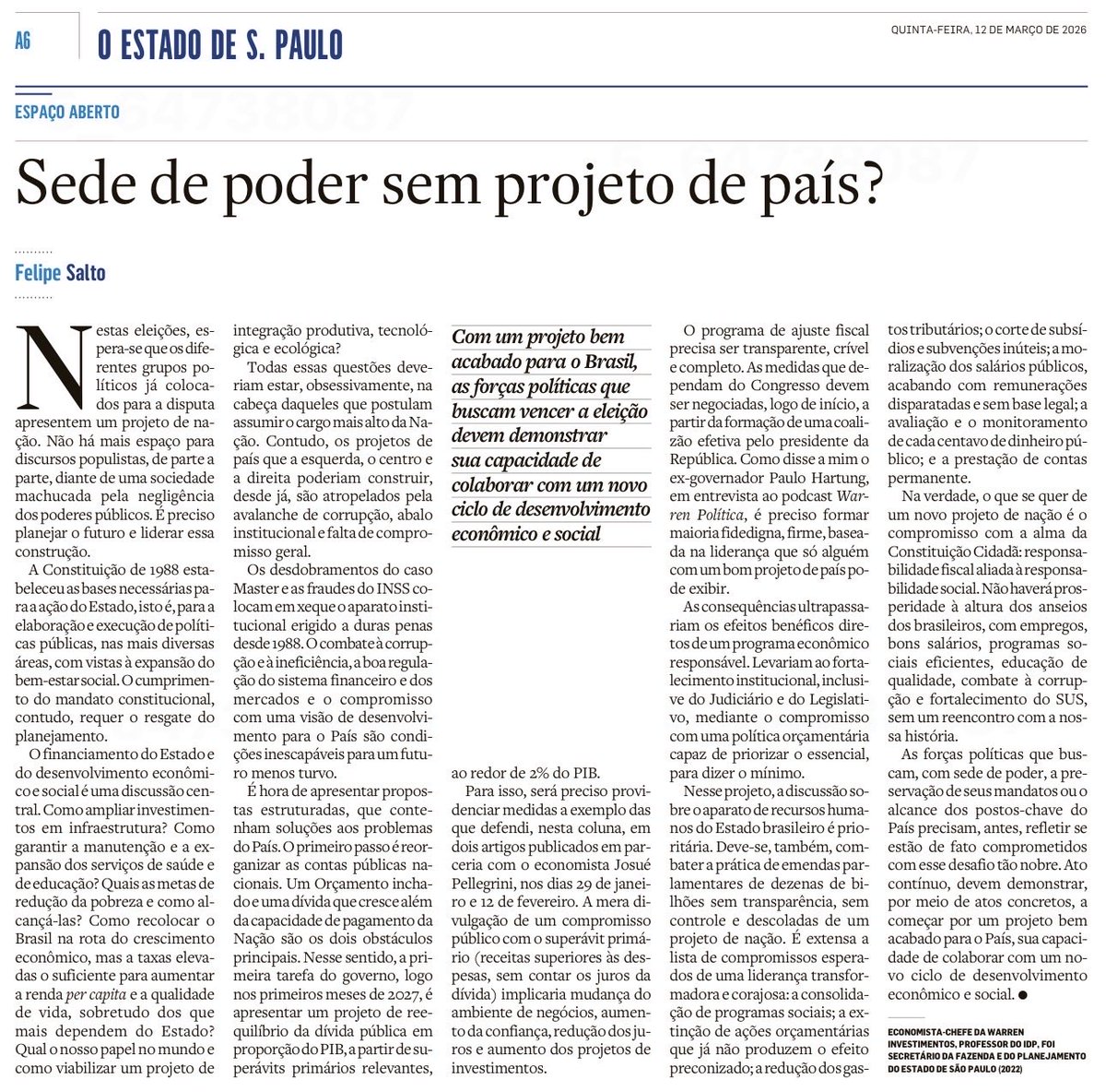 Felipe Salto tweet media