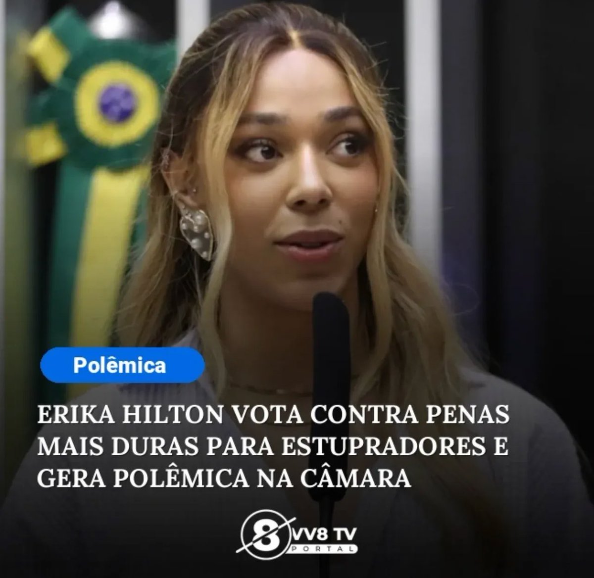 WestOfEden_'s tweet photo. @ErikakHilton Imagina se você perseguisse menos pessoas por falar o que a maioria pensa e de fato fizesse algo que fosse bom para as mulheres https://t.co/4OUWNBrIPF