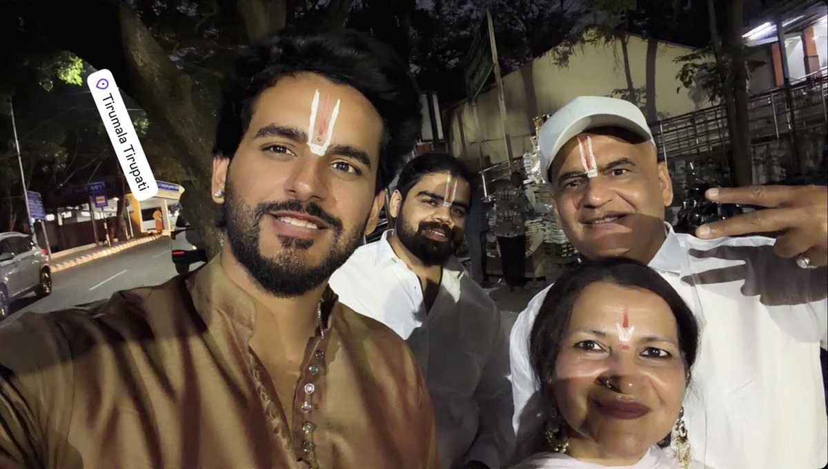 Abhishek bhai in Tirumala Tirupati. 🙏

#AbhishekMalhan #FukraInsaan