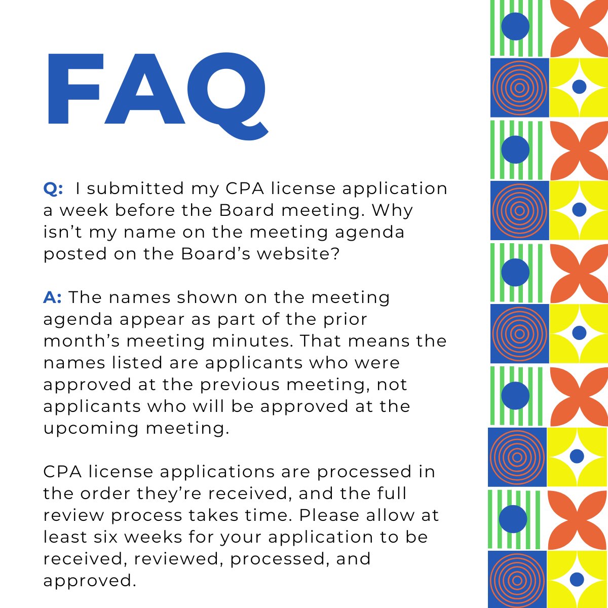 NC Board of Certified Public Accountant Examiners tweet media