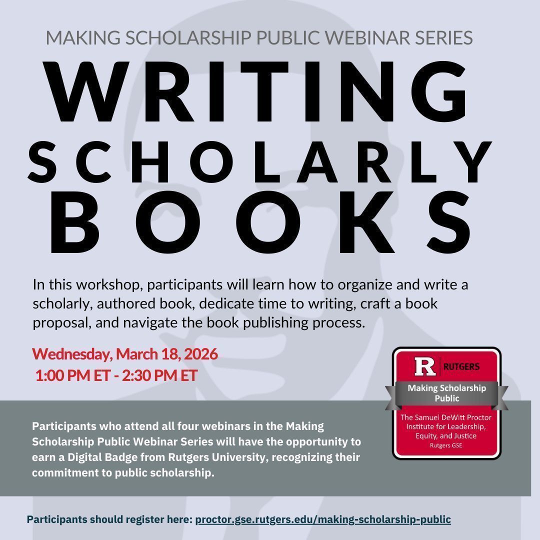 The Samuel DeWitt Proctor Institute tweet media