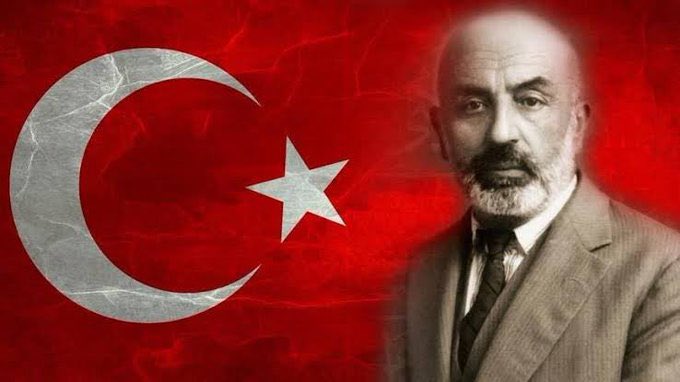 MneVural's tweet photo. “Korkma! Sönmez bu şafaklarda yüzen Alsancak” 🇹🇷
#İstiklalMarşı’mızın kabulünün 105. Yıl dönümünde;
İstiklal Şairimiz  #MehmetAkifErsoy’u  rahmetle yâd ediyorum. https://t.co/3ZwZ2IoKQD