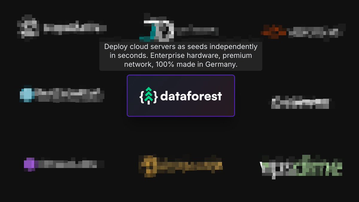 heyandras's tweet photo. Thank you @dataforestnet for sponsoring @coolifyio 💜 https://t.co/3js712NPgL