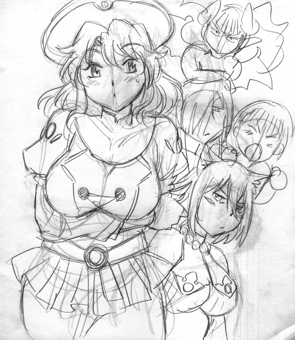 ペン入れ合間にもう一つの連載脱法テイマーの8巻のカバーのネタ出し中。この間は閑話休題的なとこもありちょっと雰囲気変えたいけどねぇ。ルミさん、こんな重要なキャラになるとは想定してなかったんで慌ててます。