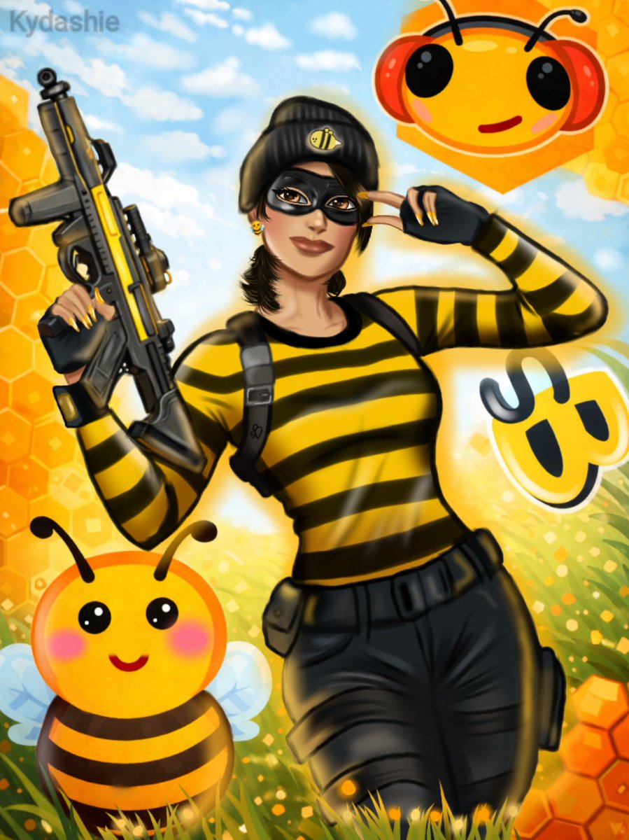 Saw someone offering art for a Fortnite gift, so I reached out for a piece. Hopefully this encourages them to keep creating 💛