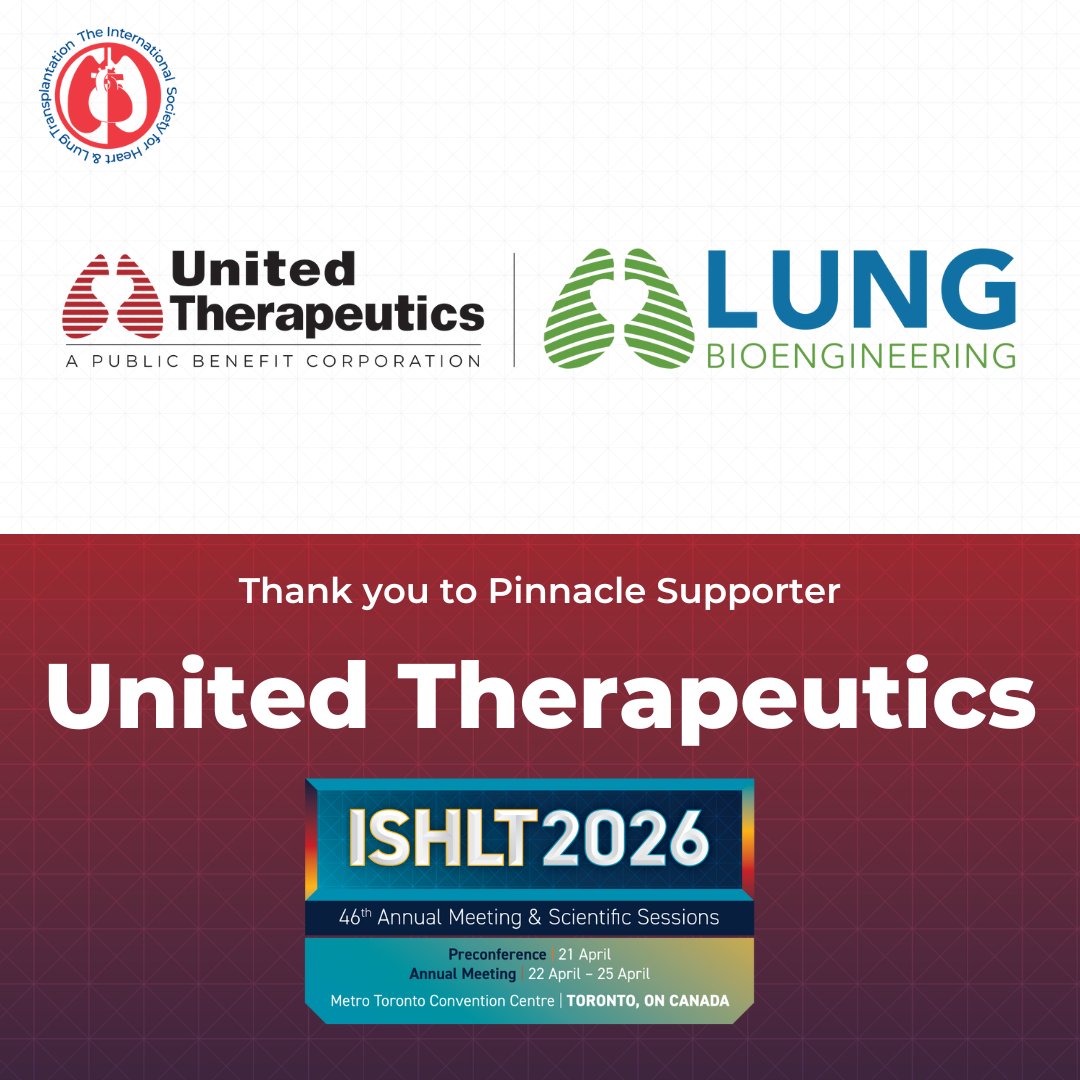 The ISHLT tweet media