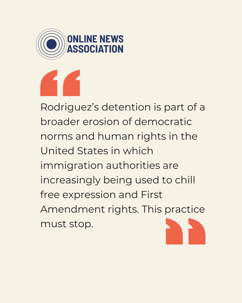 Online News Association tweet media