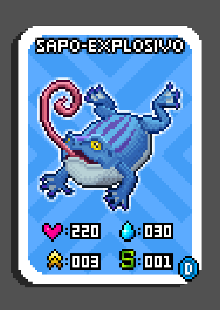 LinxxeA's tweet photo. #6 Explosive Toad 🐸🧨
#pixelartist #pixelart #gamedev #IndieDev https://t.co/chmXzVU5PT