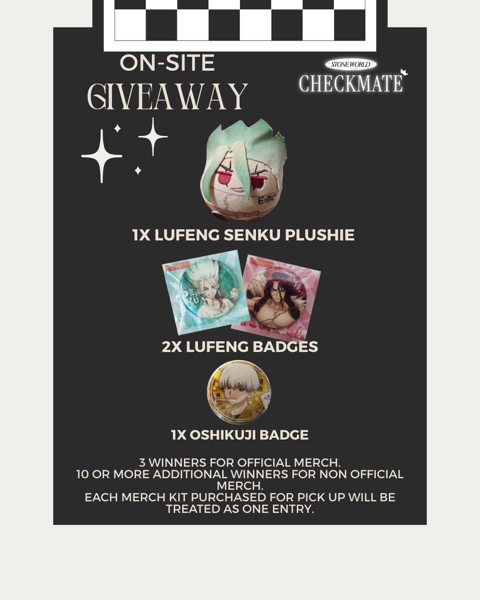 Niche Side #DrStoneFaneventMY2026 tweet media