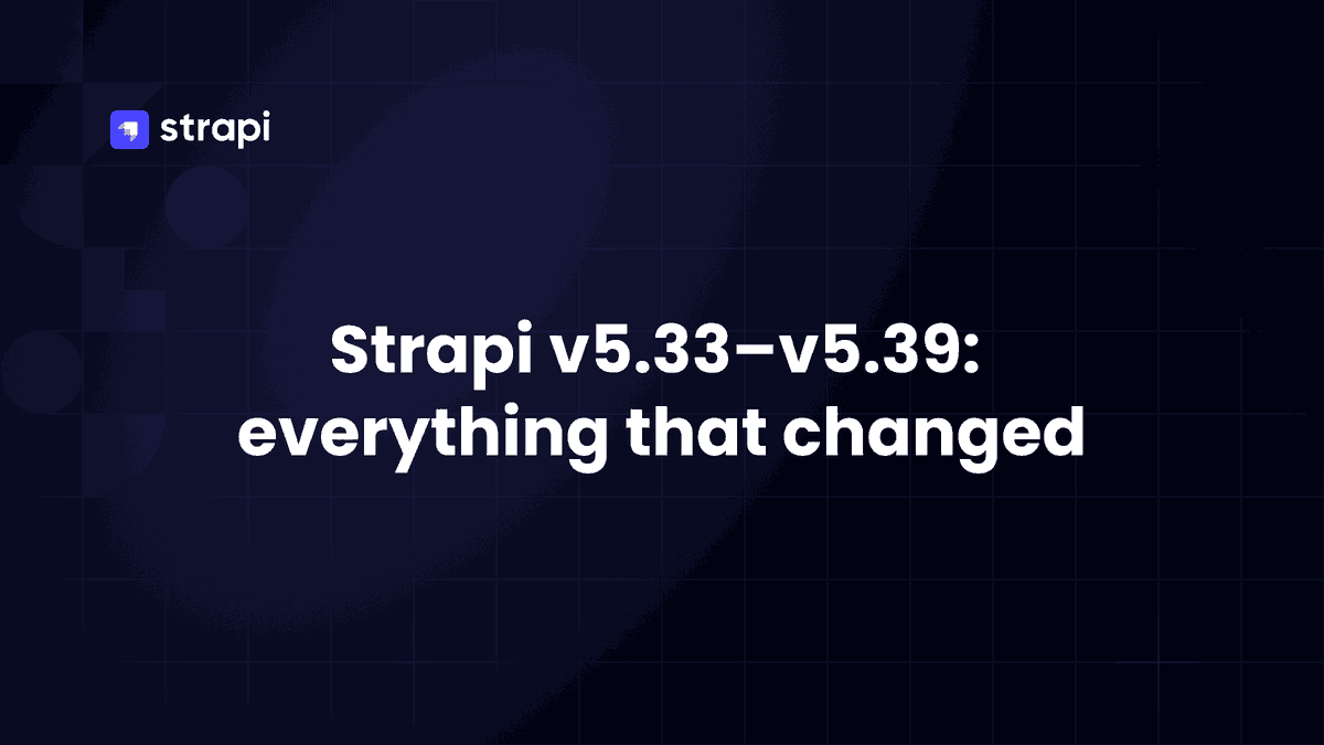 Pierre Burgy - Strapi.io 🚀 tweet media