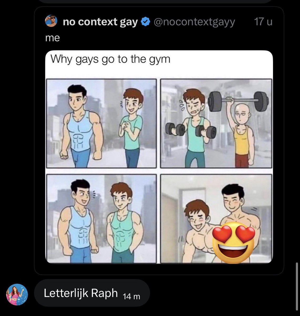 raph is seeing ariana tweet media