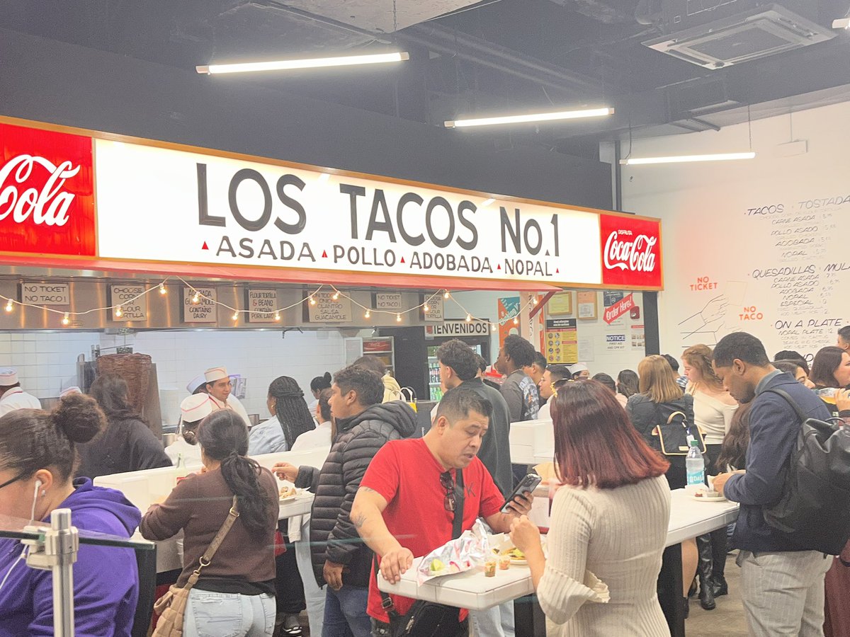 Loved the tacos at Los Tacos.  Wish I had gotten more.  #eatlocal.