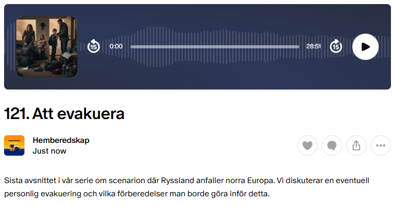 Bonusavsnitt 121 patreon.com/hemberedskap
Detta avsnitt är kostnadsfritt, gratis registrering.