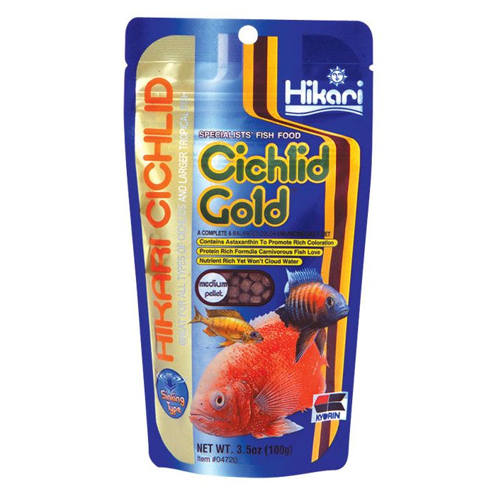 RealAquaticsLtd's tweet image. #Hikari Cichlid Gold Sinking #FishFood MEDIUM Pellets 100/342g

A complete and balanced colour enhancing diet for Carnivorous #Cichlids and larger Tropical #Fish that require higher protein levels or assistance with colour development.

Buy here: realaquatics.co.uk/products/hikar…