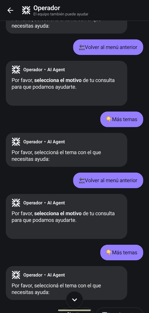 dariodaneri's tweet photo. @brubankarg si entro a mensajes es xq quiero hablar con alguien , no preguntas frecuentes . Cómo hago para hablar con alguien la respuesta a mi duda no está en la lista https://t.co/eM8K1DEtzX