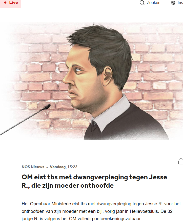 Weerprimeur's tweet image. Wij leerden vroeger (in klas 2 al) op de basisschool dat de verleden tijd van onthoofden onthoofdde (met dubbel d! geschreven werd. 
Deze redacteur #NOS heeft dat niet geleerd kennelijk.