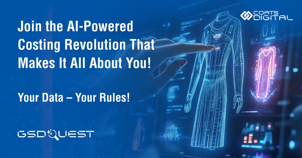 #GSDQuest now enables businesses to create customised style templates inside GSDCost - facilitating faster speed to market, significant cost savings, improved product quality and increased customisation at scale.

Read more here: eu1.hubs.ly/H0s7zRG0