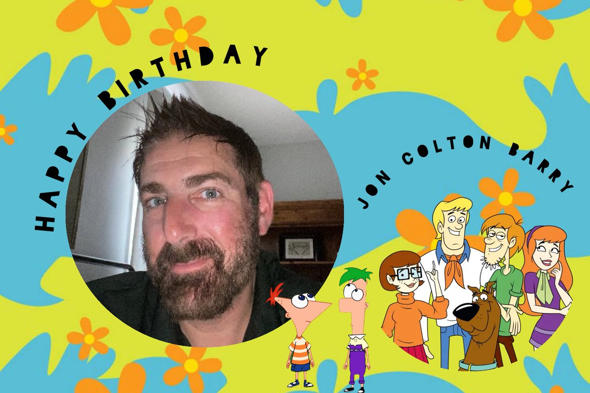 Happy Birthday, Jon Colton Barry🎂 Today, we’re toasting to an icon. Have a blessed day 👏 
Our interview with Jon can be found on YouTube “JayBee and Milly”

#ScoobyDoo #BeCoolScoobyDoo #Animation #Birthday #Interview