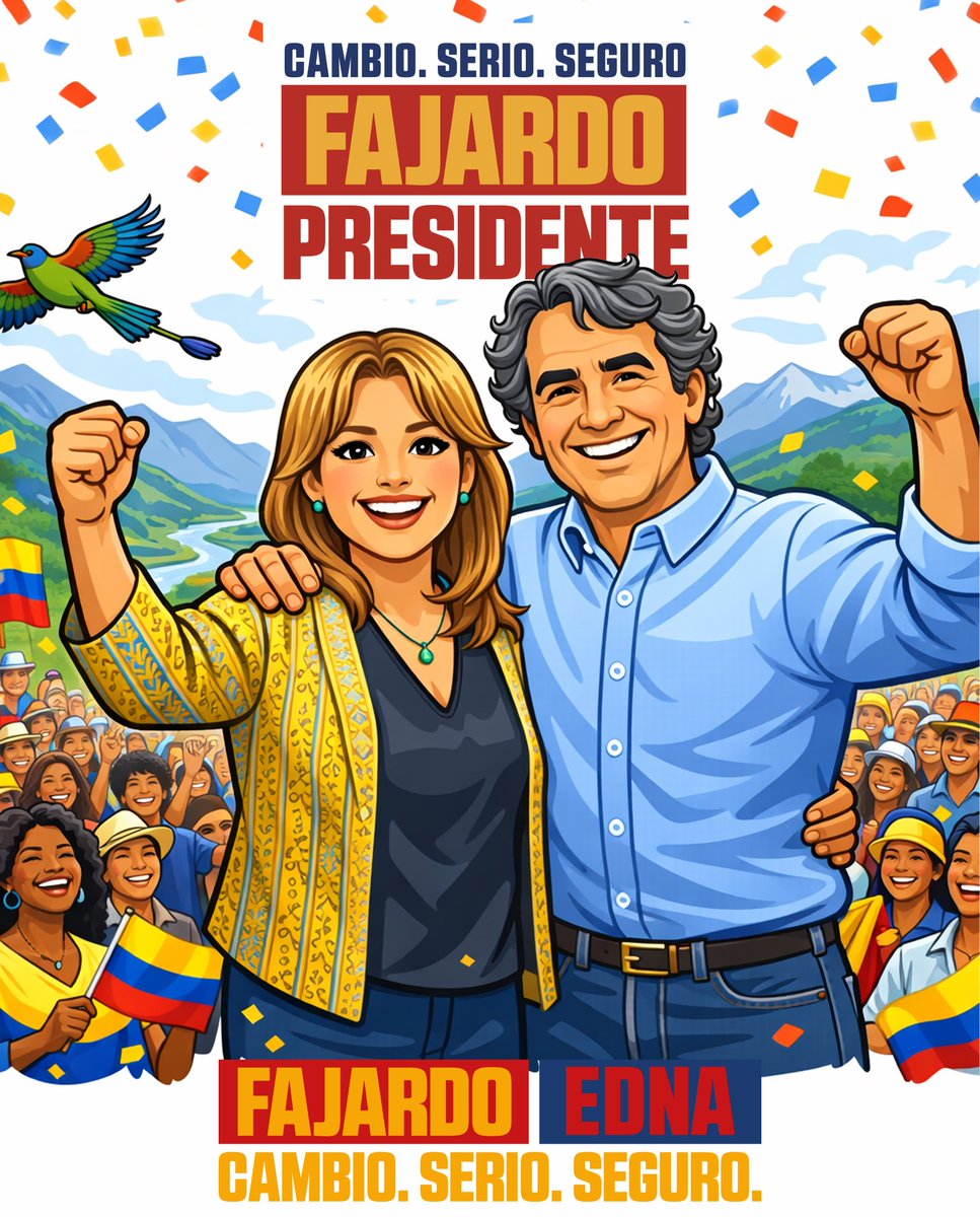 🚨🇨🇴  La fórmula <a href="/sergio_fajardo/">Sergio Fajardo</a> – <a href="/EdnaBonillaSeba/">Edna Bonilla Sebá</a> representa #experiencia, #conocimiento y #resultados. Un equipo preparado para gobernar y sacar a Colombia adelante. #FajardoPresidente
ha dedicado su vida a la educación y al servicio público.