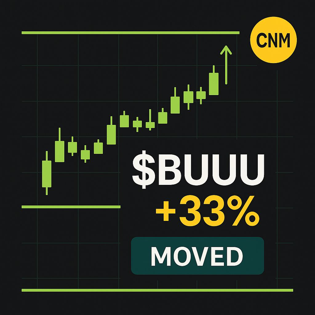 CoachNickMoney's tweet image. 🌟 $BUUU blasted off! Volume surged 🚀📈 and RSI sizzled 🔥, hinting at exciting momentum! Strong chart pattern vibes! 👀✨ #HotStock #TechBreakout