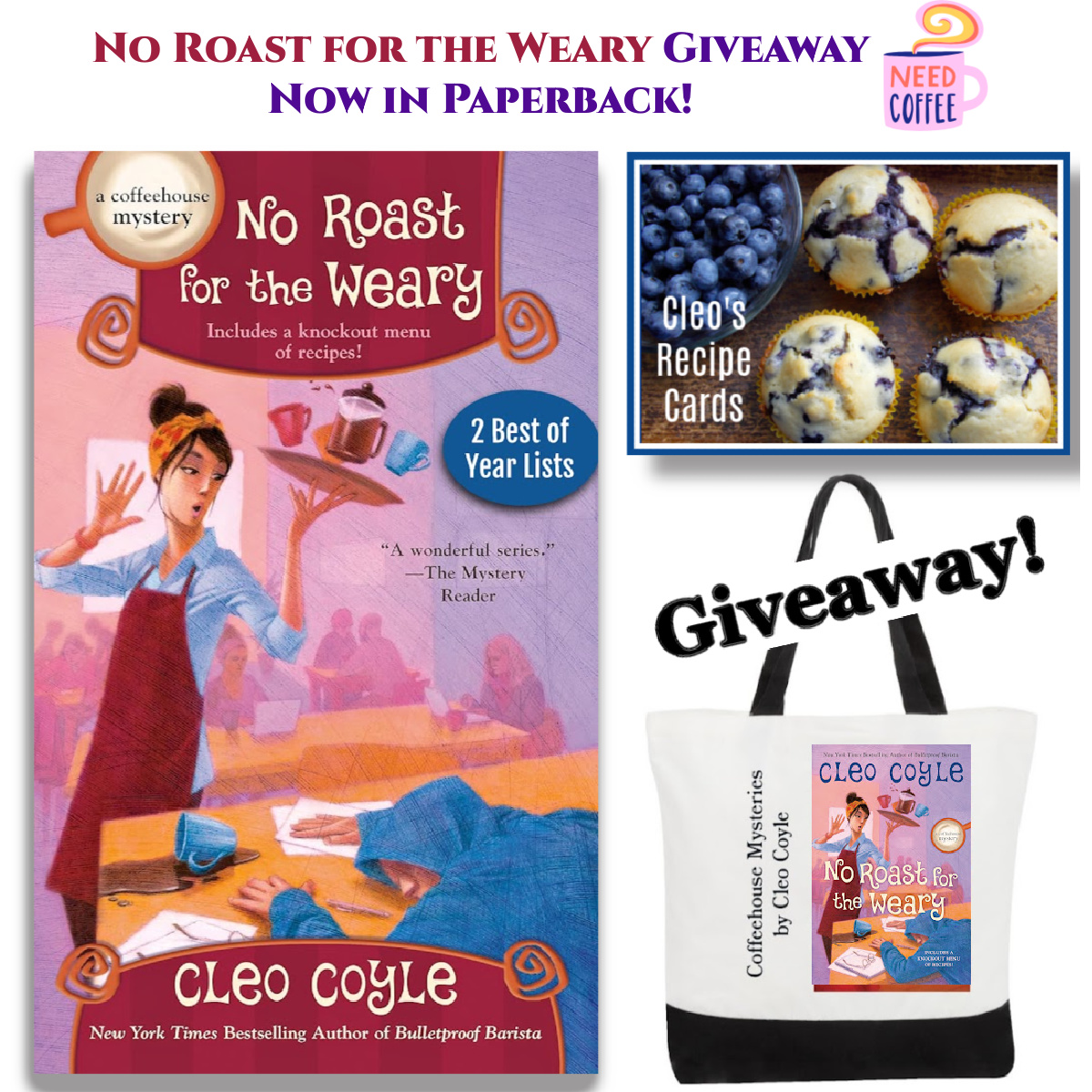 Cleo Coyle tweet media