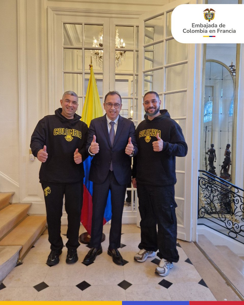 Embajada de Colombia en Francia tweet media