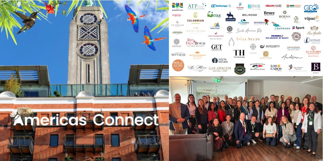 Congratulations on 35th anniversary of the founding of Americas, the organisation set up by Merina Begg that brings together leading DMCs from across Latin America. Occasion marked at end of another Americas Conect in Oxo Tower. Congratulations to Merina &amp; the Beggs family