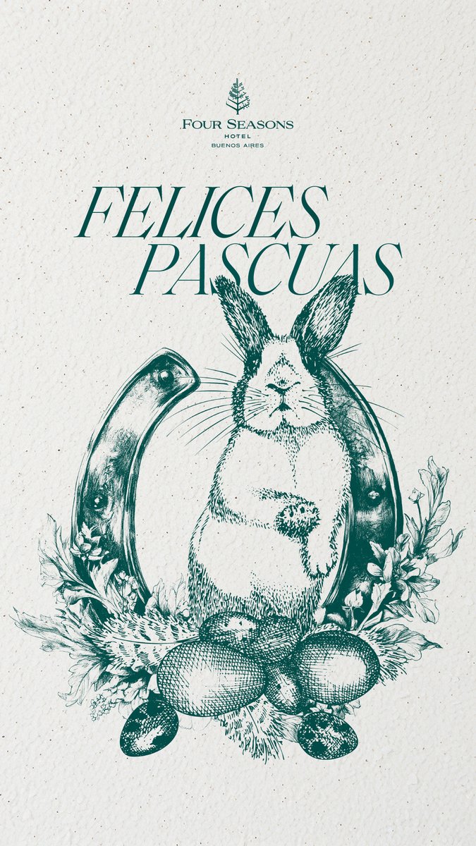 FSBuenosAires's tweet photo. Felices Pascuas para todos desde @FSBuenosAires 

Happy Easter to everyone from @FSBuenosAires. 🐣🌸 https://t.co/yWZgvyuG7C