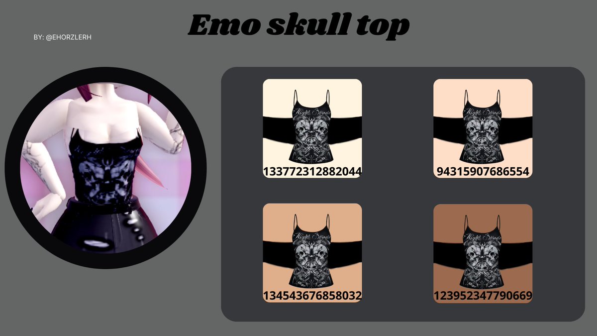 EhorzleRH's tweet photo. Snow swan corset decals!
------------------------------
#Royalehigh #RH #royalehighart #royalehighdecals #royalehighcomission #royalehighcustomdecal #rhdecals #rhcustomdecals https://t.co/8vSV6nw7Lg