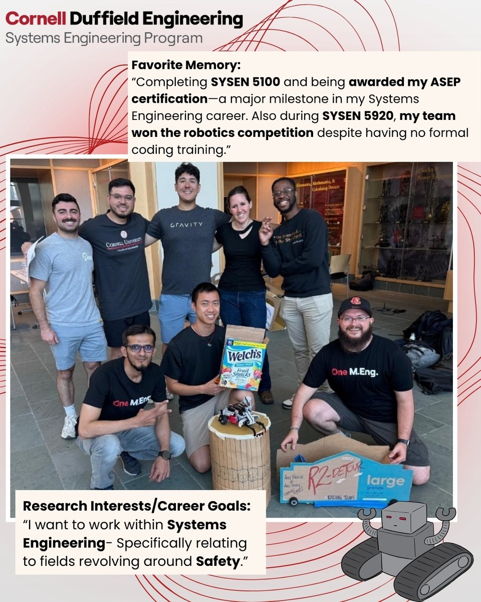 Cornell Systems Engineering tweet media