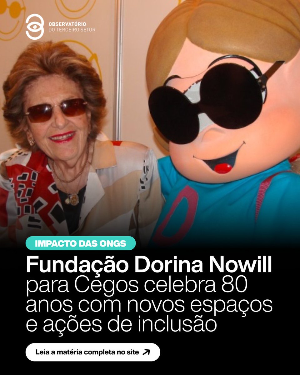 A Fundação Dorina Nowill para Cegos celebra 80 anos com novas iniciativas de inclusão e acessibilidade.  Entre as ações estão a inauguração do Centro de Memória, exposição acessível e atividades de conscientização na Avenida Paulista durante o Abril Marrom. 
Saiba mais no site.