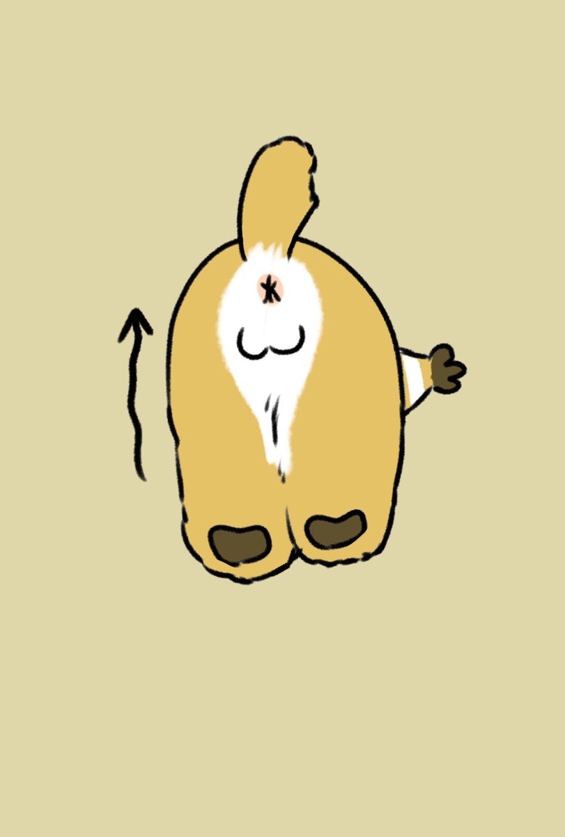 「尻叩け」|あぅのイラスト