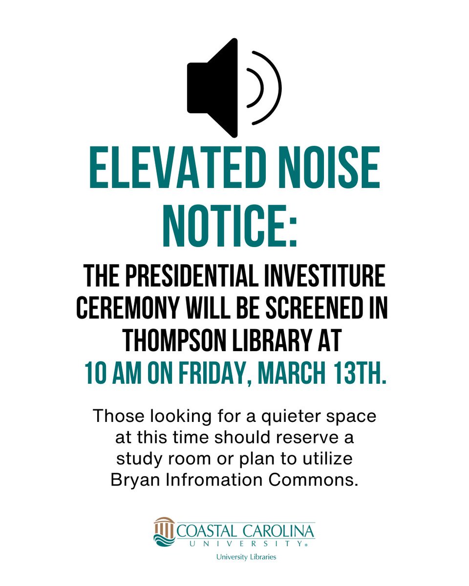 CCU University Libraries tweet media