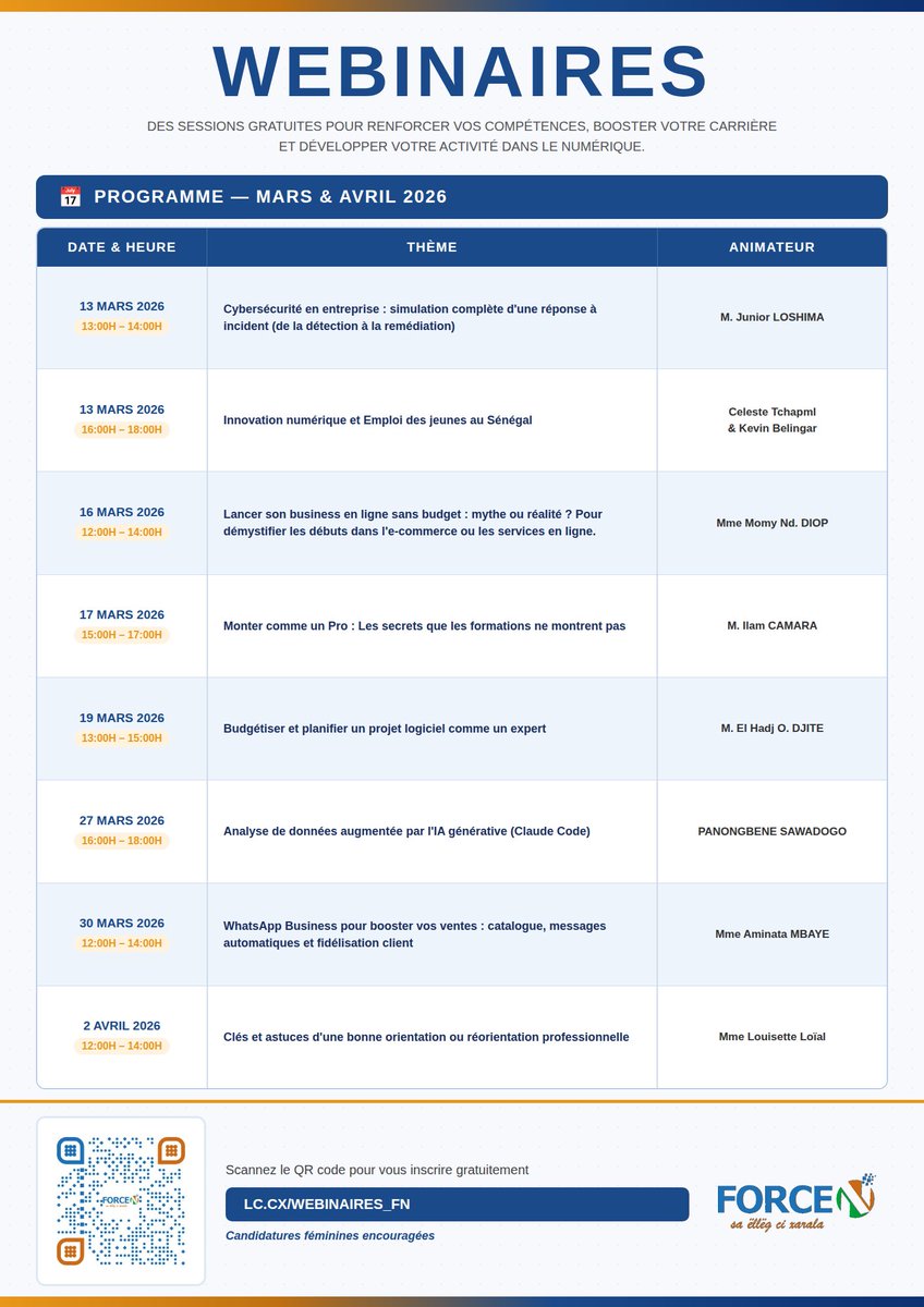 Force-N Sénégal tweet media