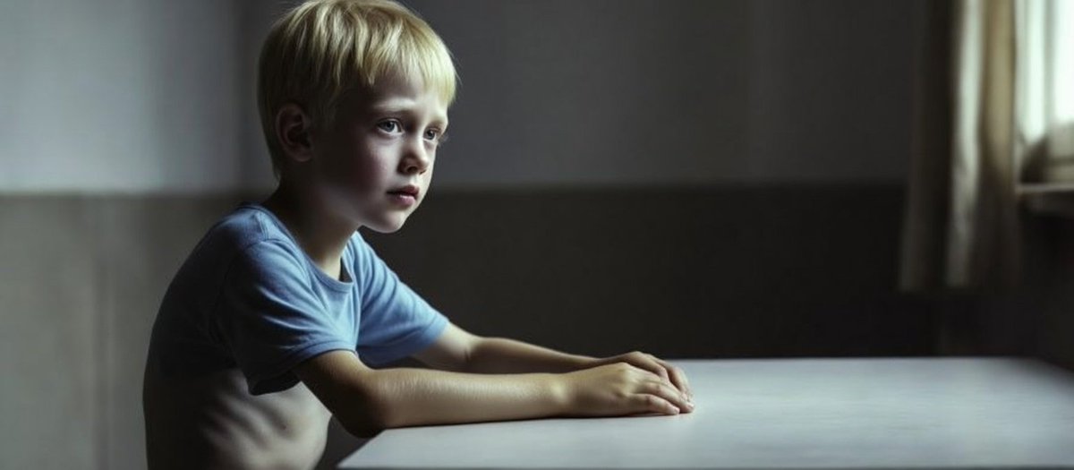 SilviusBerthold's tweet photo. 🇮🇹 Il bambino della casa nel bosco che rifiuta di mangiare

Nella casa famiglia di Vasto il bambino più grande ha smesso di mangiare.
Niente scenate, niente pianti. Solo rifiuto netto.
Al primo pasto ha guardato il piatto e ha detto: «Mangio solo quando torna mia madre».
Da allora passa i turni in refettorio con le mani in grembo e gli occhi fissi sul muro. Pasta, carne, yogurt: tutto rimane intatto.
Gli educatori segnano sul registro “rifiuto selettivo”. La psicologa ha scritto “legame simbiotico non elaborato”. La zia ha detto che è testardo come il padre.
Fuori dalla finestra c’è solo asfalto e auto. Dentro di lui c’è ancora il ricordo del fuoco, delle bacche, del pane nero cotto sulla brace.
Qui il cibo arriva su vassoi di plastica alle 12 in punto. Lì era solo un dettaglio della giornata.
Non è rabbia. È un calcolo semplice: se mangio, significa che accetto di stare qui.
E lui non accetta.