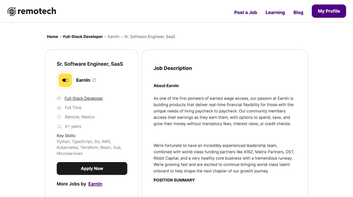 Remotech_ai's tweet photo. Earnin is hiring Senior Mobile Engineer (Android)
Remote, Mexico
๐ View Details:
https://t.co/pZRBgyxi7Y
Sign up to get early access to top remote tech jobs ๐
https://t.co/HowWOF3rjE
#RemoteWork #TechJobs #RemoteJobs #LATAMhiring https://t.co/zEuMNDoIER