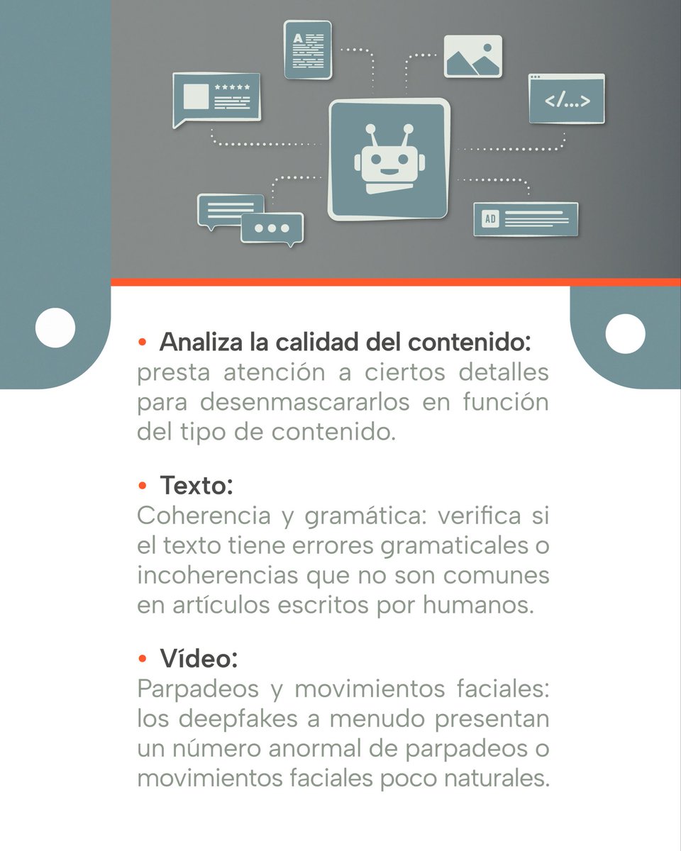 Iqtek_Solutions's tweet photo. La inteligencia artificial está evolucionando tan rápido que cada vez es más difícil distinguir el contenido generado por IA del creado por humanos. Por eso, hoy te compartimos una guía práctica para ayudarte a identificar señales clave.

#iQtek #IA #consultoratecnologica https://t.co/NxLg0dT9VW