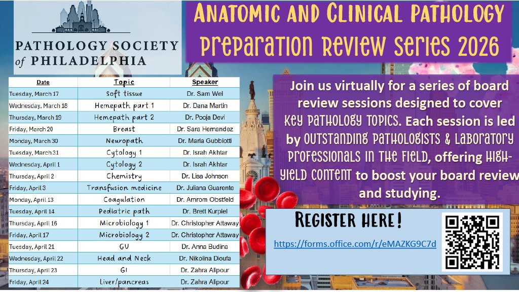 Pathology Society of Philadelphia tweet media