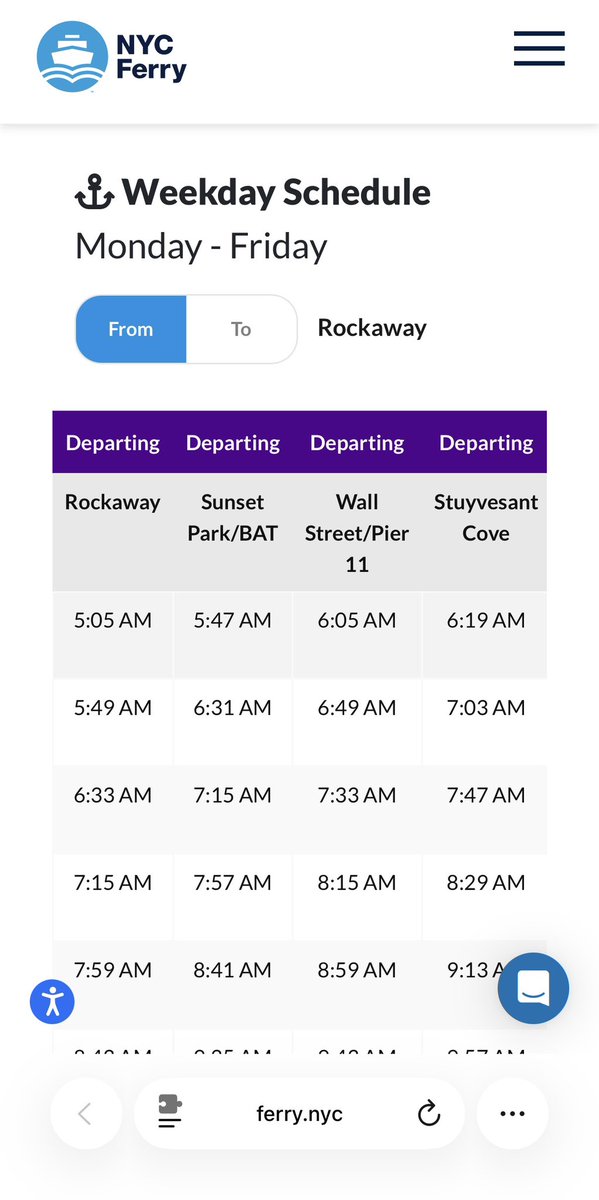NYC Ferry tweet media
