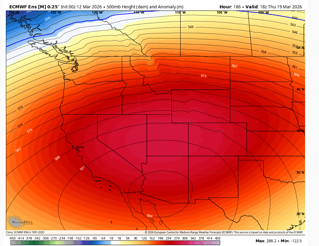 HEATWAVE UPDATE: March 18, 19, 20 look like the hottest next week in ...