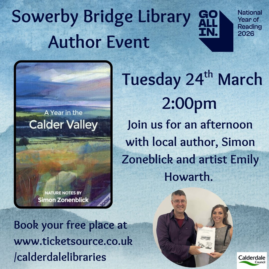 Calderdale Libraries tweet media