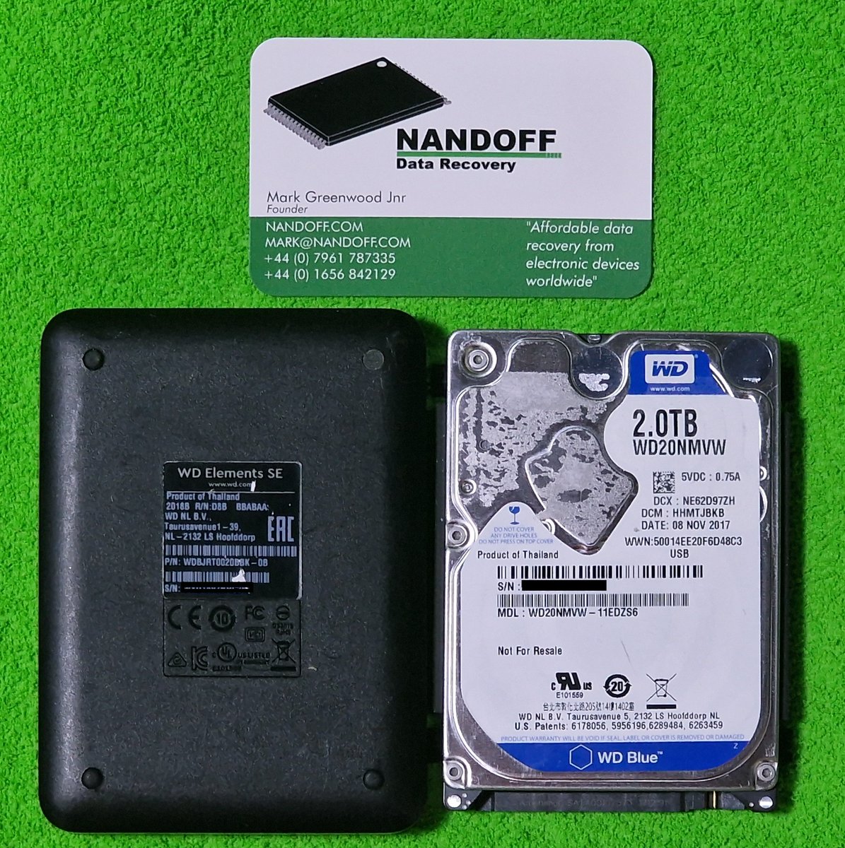 A lifetime of photos rescued! 📸

A 2TB Western Digital HDD suffered a major mechanical failure. NANDOFF performed internal surgery &amp; firmware tweaks to recover decades of family milestones. 100% data extraction achieved.

Your memories are priceless. We treat them that way.