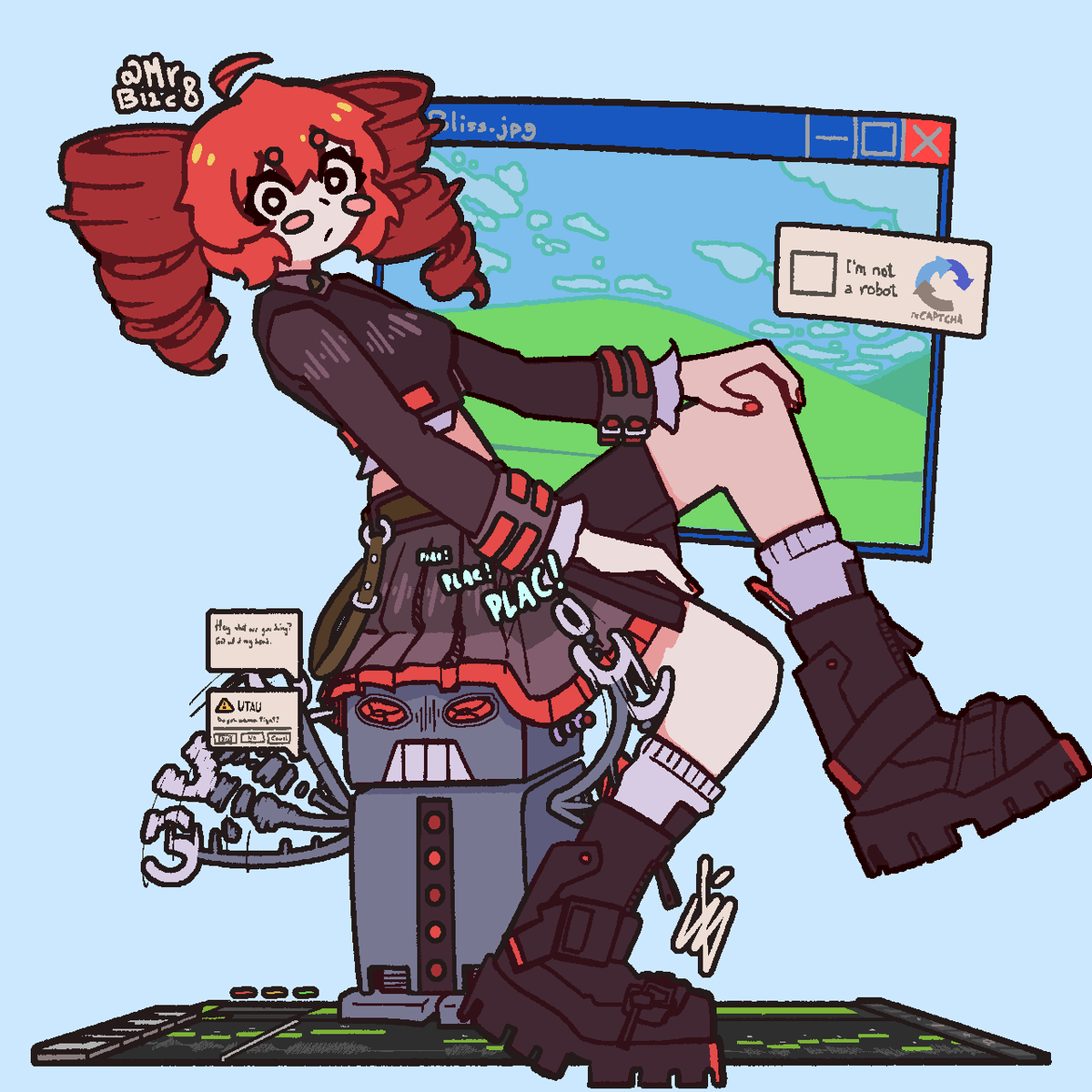 Noire, Lastation’s Goddess tweet media