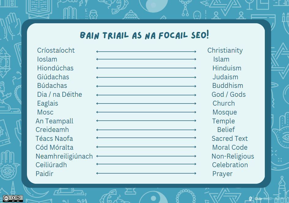 Oide Religious Education Post-primary tweet media