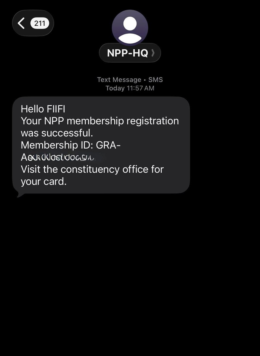quame_age's tweet photo. Joining the New Patriotic Party has never been easier. I just registered online in minutes!
You can also become a member today 👉 https://t.co/rL9ieG5TOf https://t.co/6xyDOXxUpR